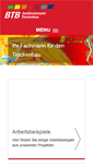 Mobile Screenshot of btb-trockenbau.com
